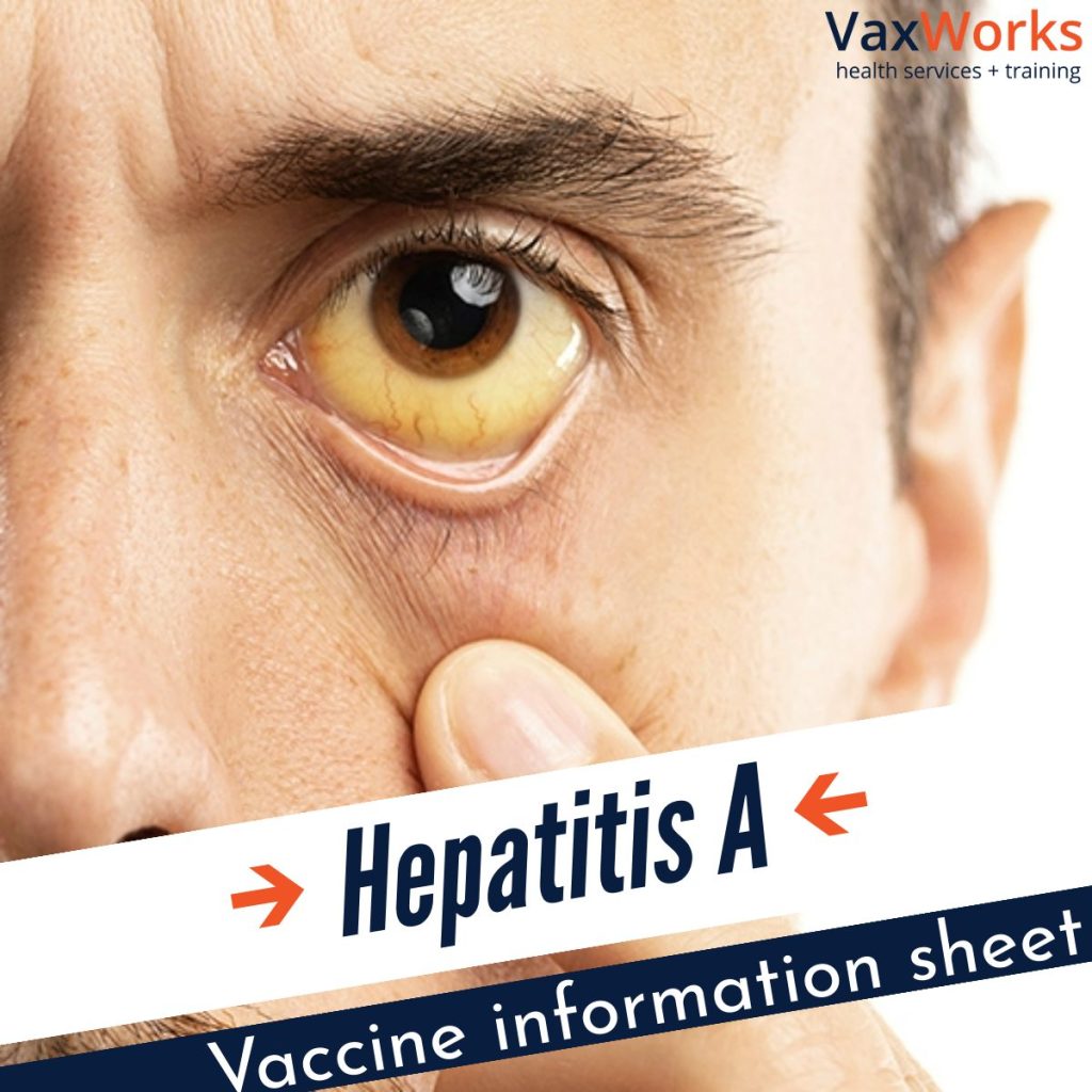 Hepatitis A Vaccine Information Sheet