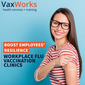 Boost employees' resilience - book a workplace flu vaccination clinic