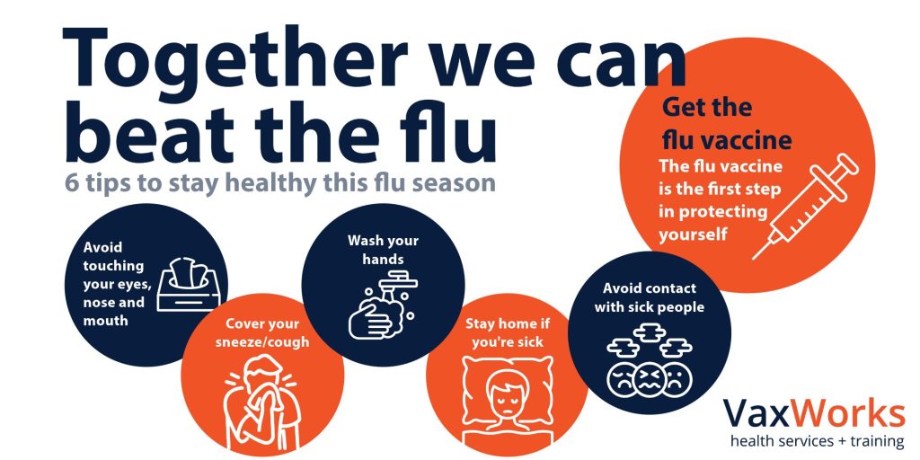 6 tips to help you beat the flu